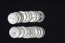 Group of 20 - Washington Silver Quarters