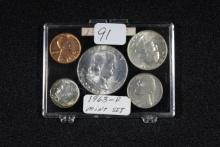 1963-D United States Mint Set