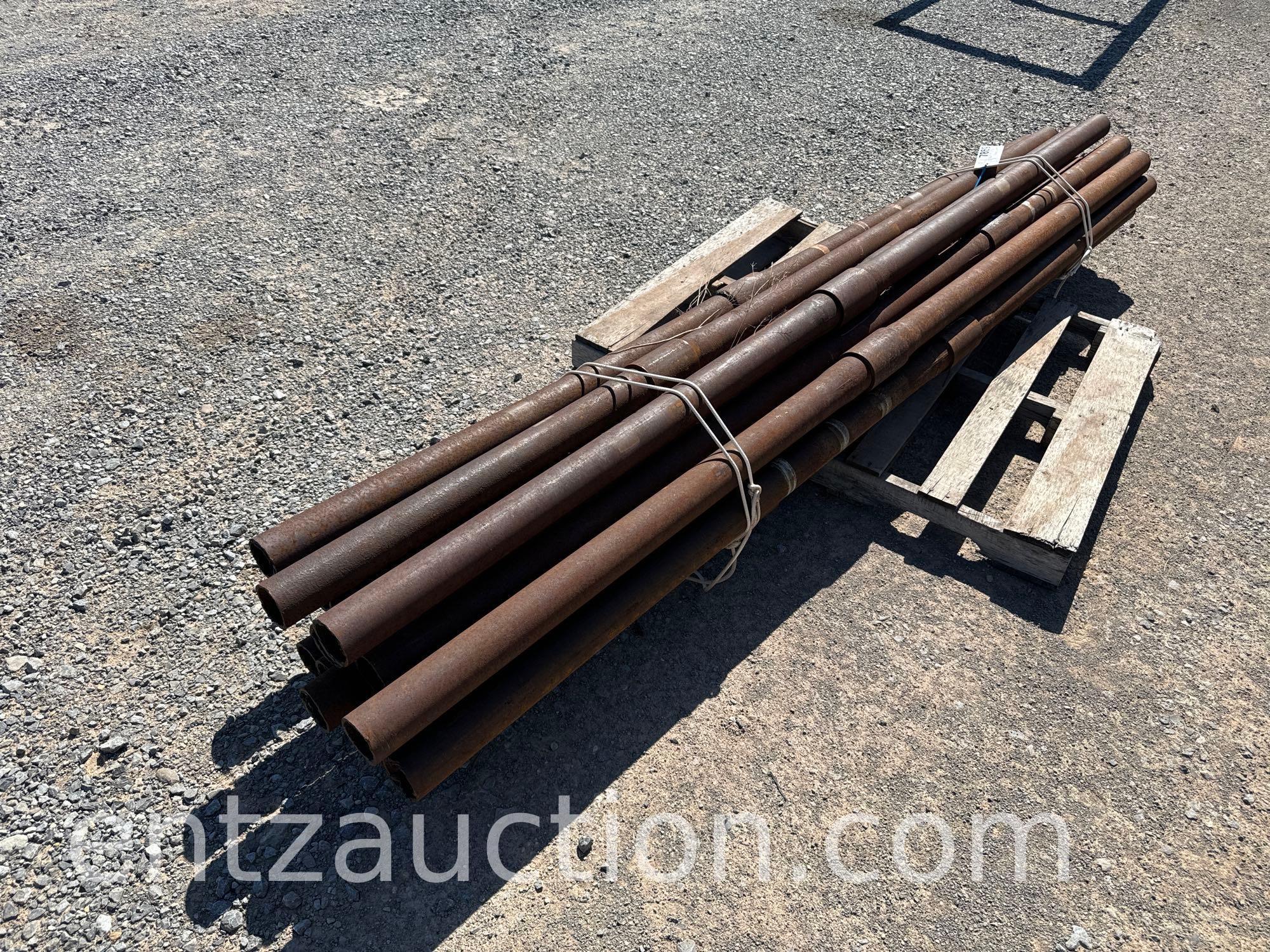 STEEL POSTS 9' X 2 7/8" *SOLD TIMES THE QUANTITY*