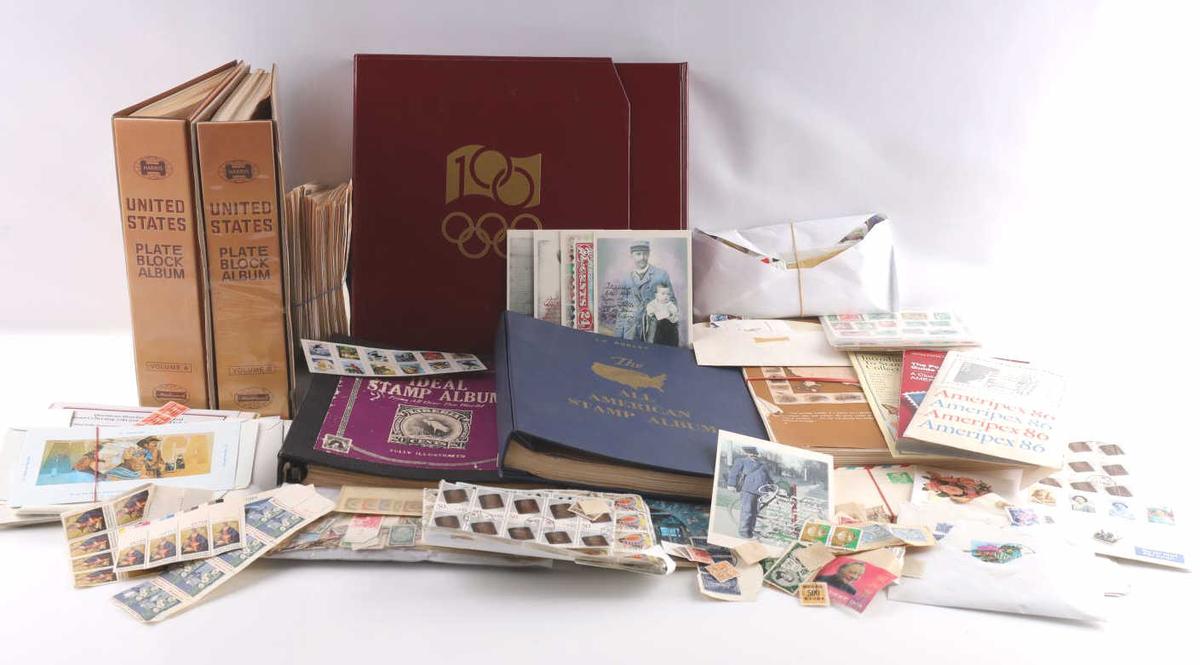 LARGE U.S. & WORLD STAMP COLLECTION