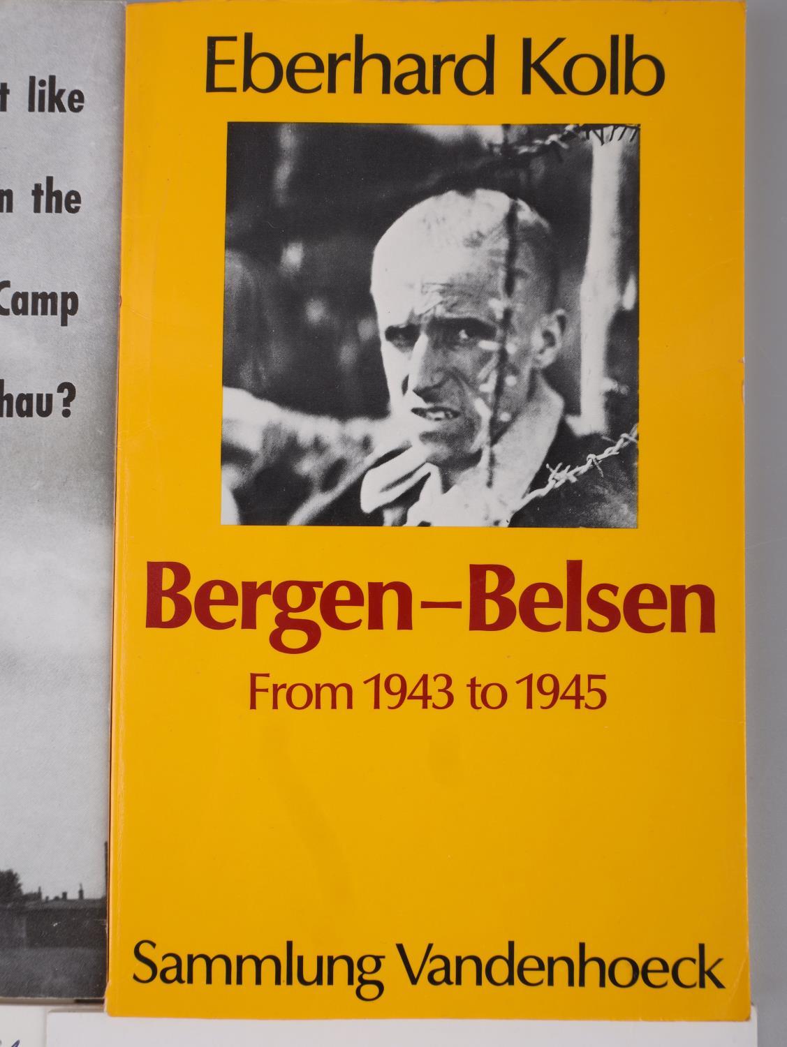 WWII BERGEN BELSEN & DACHAU VISITOR GUIDES