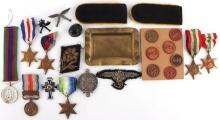 WWII WWI MILITARY COLLECTIBLE LOT GERMAN SS MEDALS