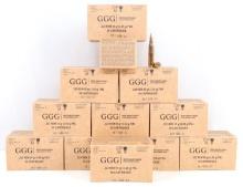 G.G.G. .223 AMMUNITION 55 GR FMJ 600 ROUNDS