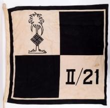 WWII DAK DESERT AFRIKA KORP SS UNIT FLAG