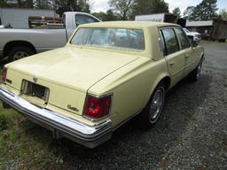 1979 CADILLAC SEVILLE  W/ 7300 MILES -  GOOD NC TITLE