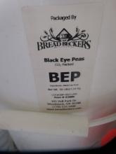 2- 5 GALLON BUCKETS OF BLACK EYED PEAS