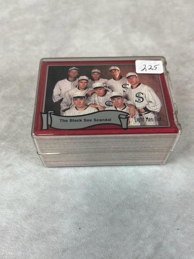 1993 Stadium Club Membership Only Series II Complete Set, 1988 Eight Men Out Set, 1989 Donruss the R