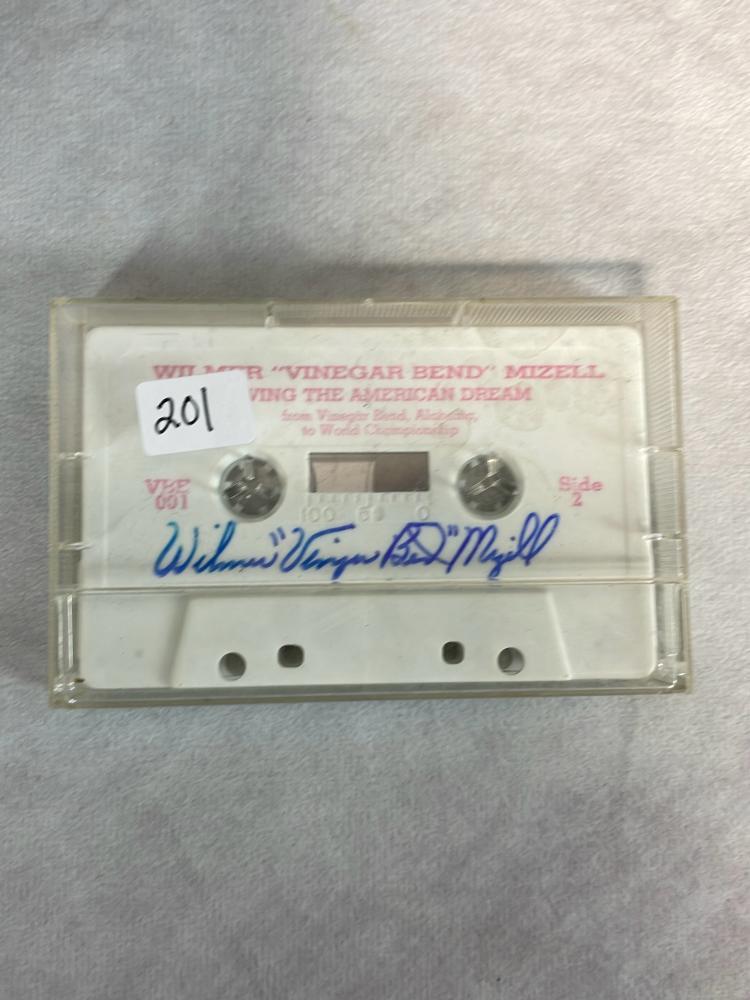 Wilmer "Vinegar Bend" Mizell Signed N.L. Ball Cassette and Photo