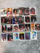 Michael Jordan 25 Card Lot - All Appear NM or Better