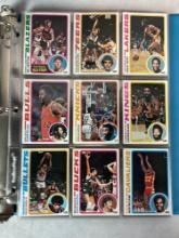1978-79 Topps Basketball Near Complete Set - Missing James Edwards