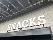 Snacks Sign