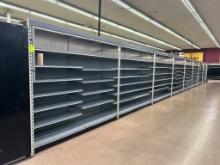 64ft Of Madix Wall Shelving W/ Wide Span Attachment