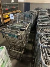 Assorted Full Size Shopping Carts