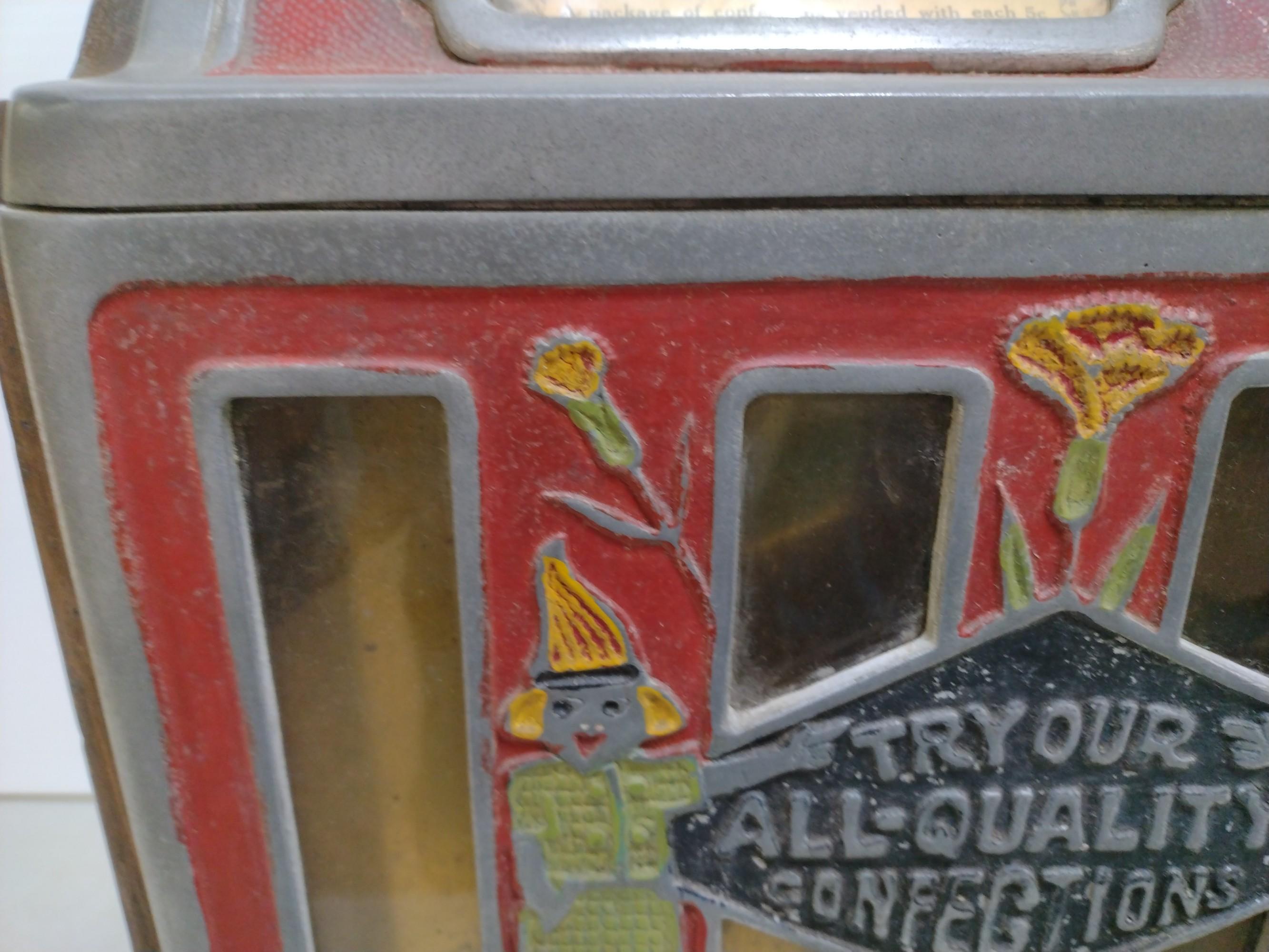 5 Cent Jennings Vendor Slot Machine.