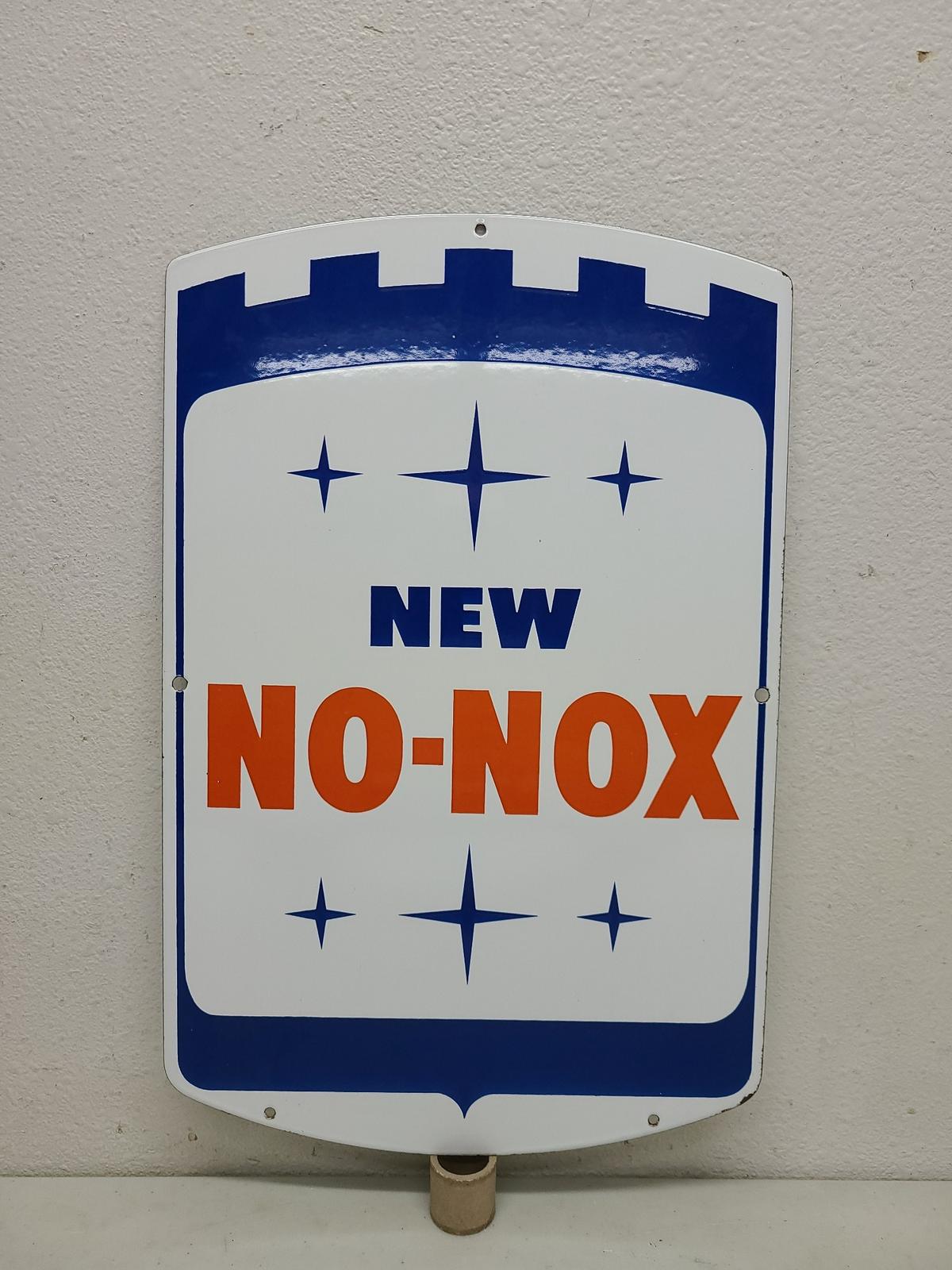 SSP No-Nox Pump Plate Sign