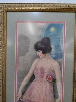 1920 Pompeian Beauty Poster art by W. Haskell Coffin