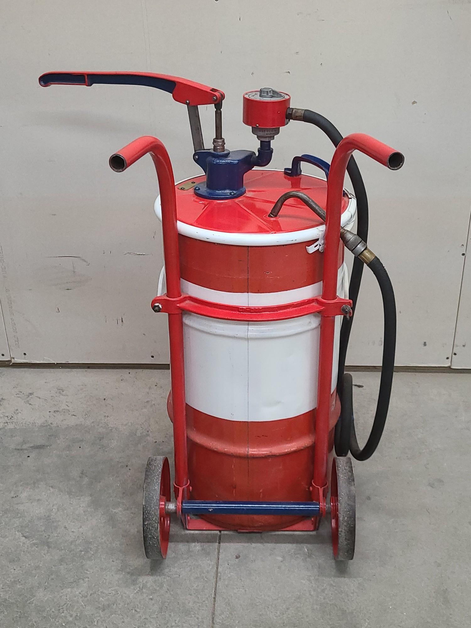 American Gear Oil Lubester with Cart