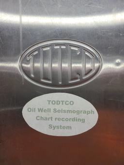 TOTCO Oil Well Seismograph Chart Recording System