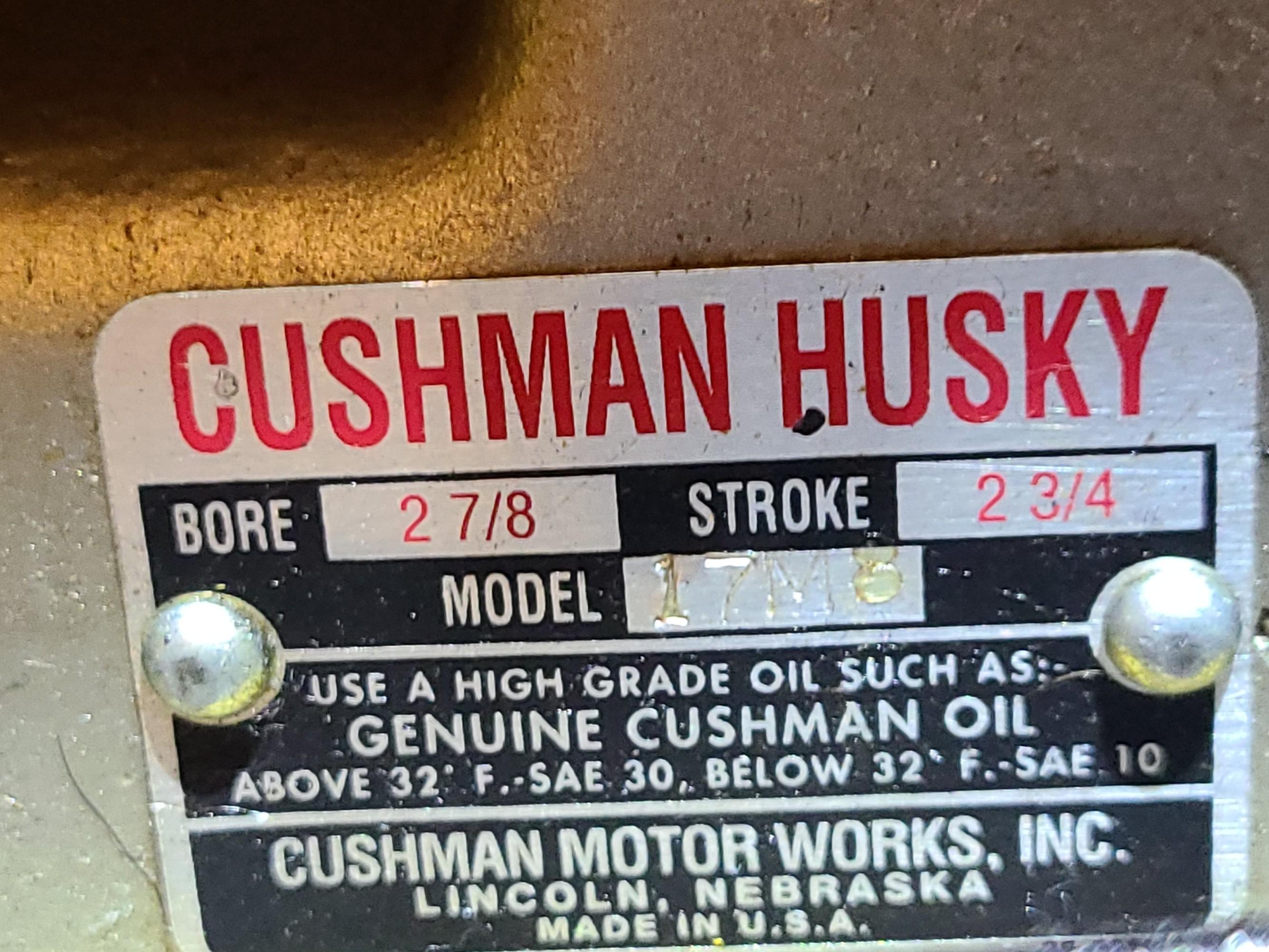1956 Cushman Step Through Scooter