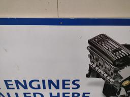 SSM GM Crate Motor Advertising Sign.