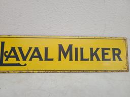 DS De Laval Milker  Metal Sign