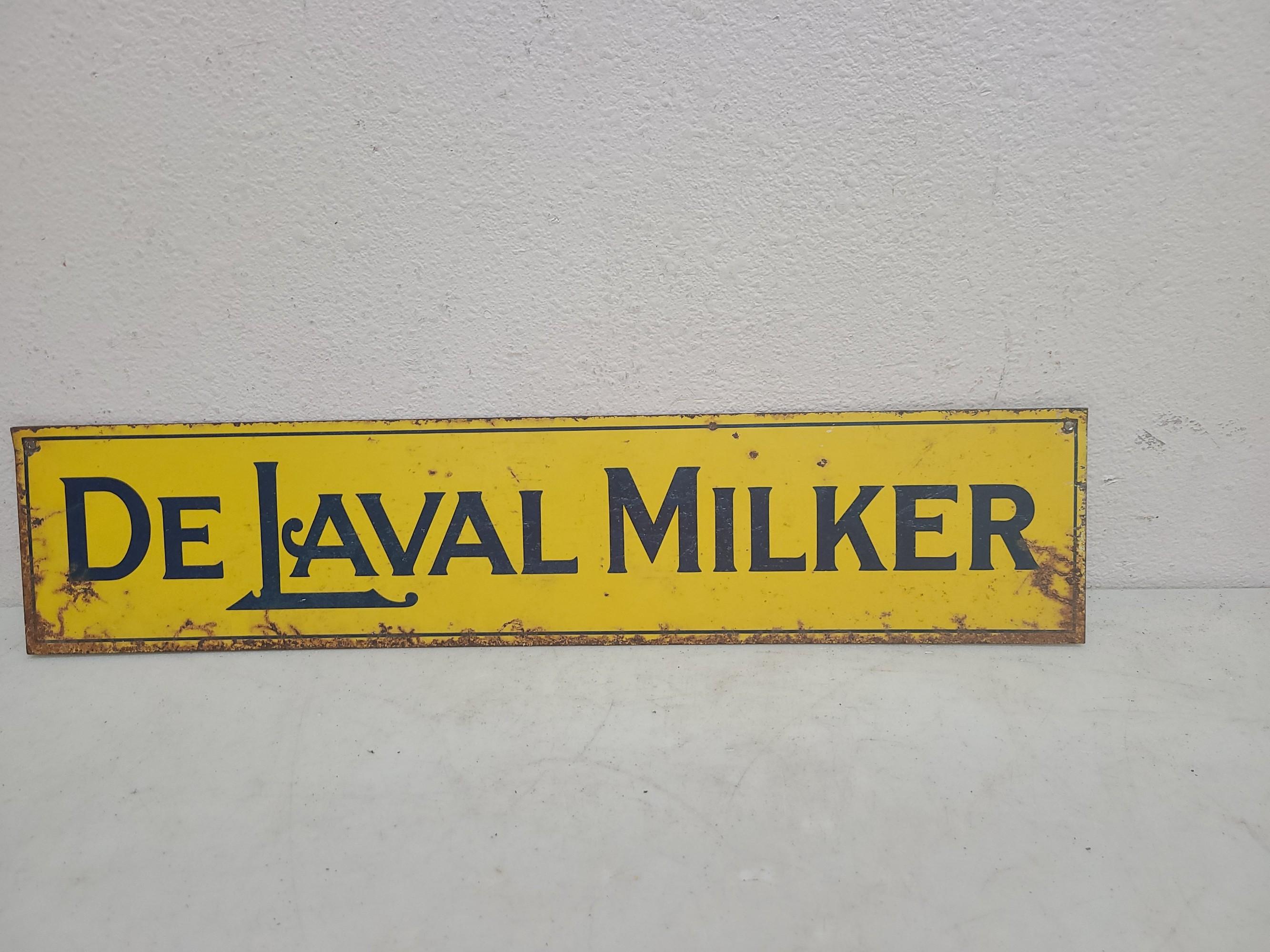 DS De Laval Milker  Metal Sign