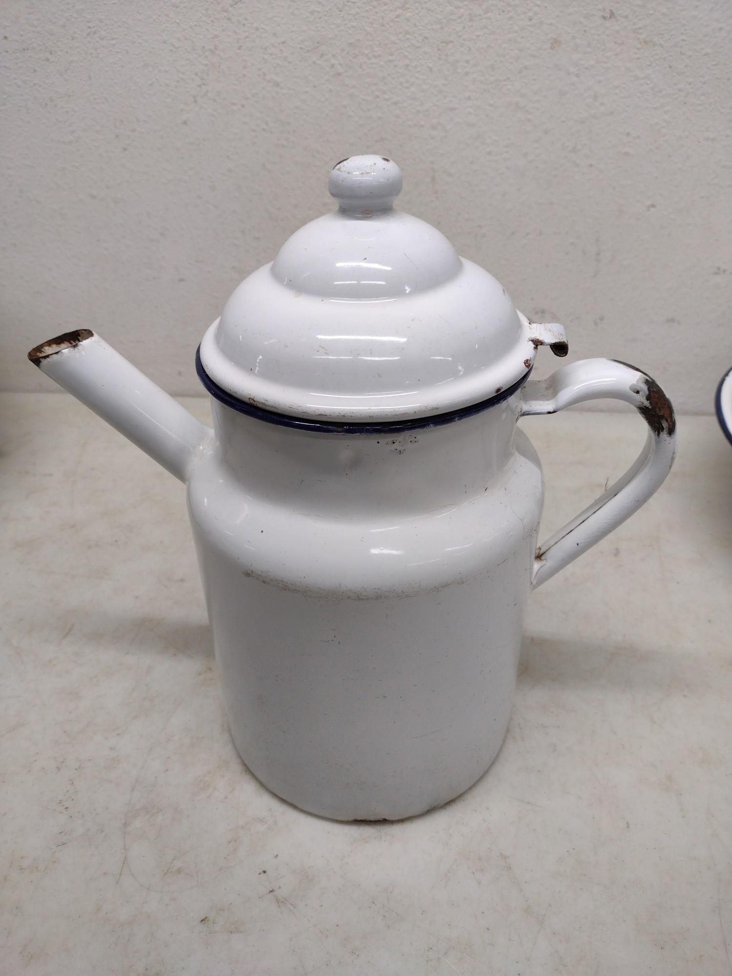Assorted Enamelware Collection