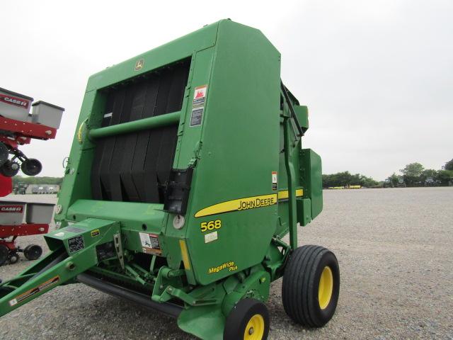 9391 568 JOHN DEERE ROUND BALER W/540 PTO 7 MONITOR