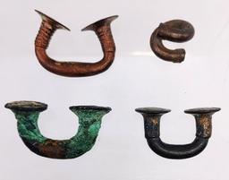 Pre-Columbian Tumbaga Nose Ring Collection, Tairona