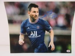 Leo Messi of PARIS signed autographed 8x10 photo PAAS COA 074