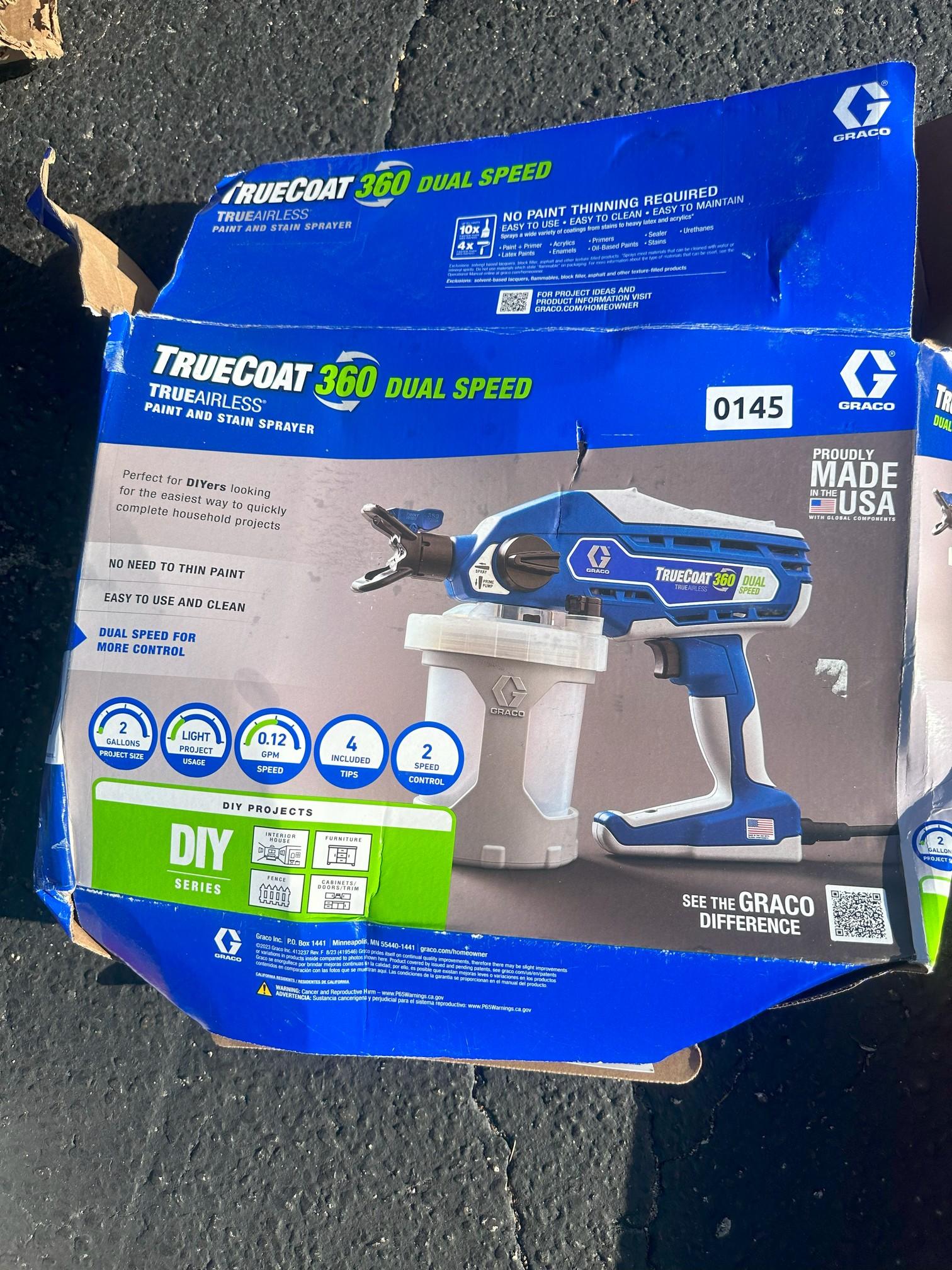 Truecoat Airless Paint And Stain Sprayer