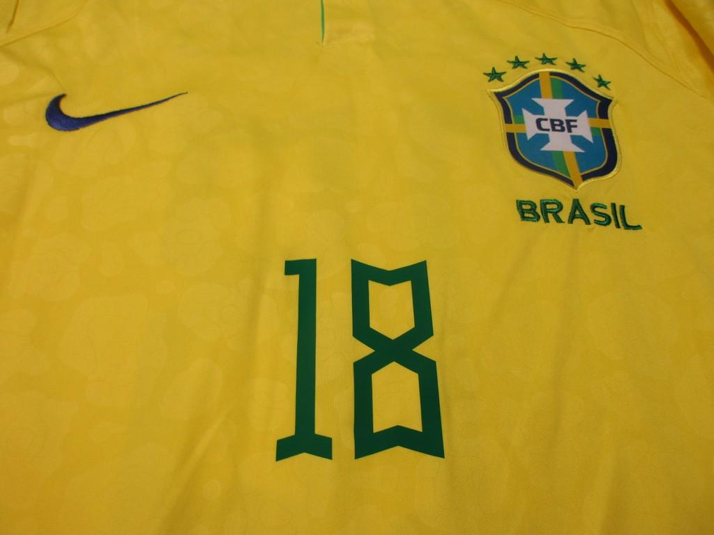 Gabriel Jesus of Brasil signed autographed soccer jersey PAAS COA 448