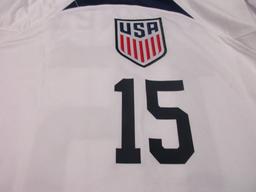 Megan Rapinoe of Team USA signed autographed soccer jersey PAAS COA 777