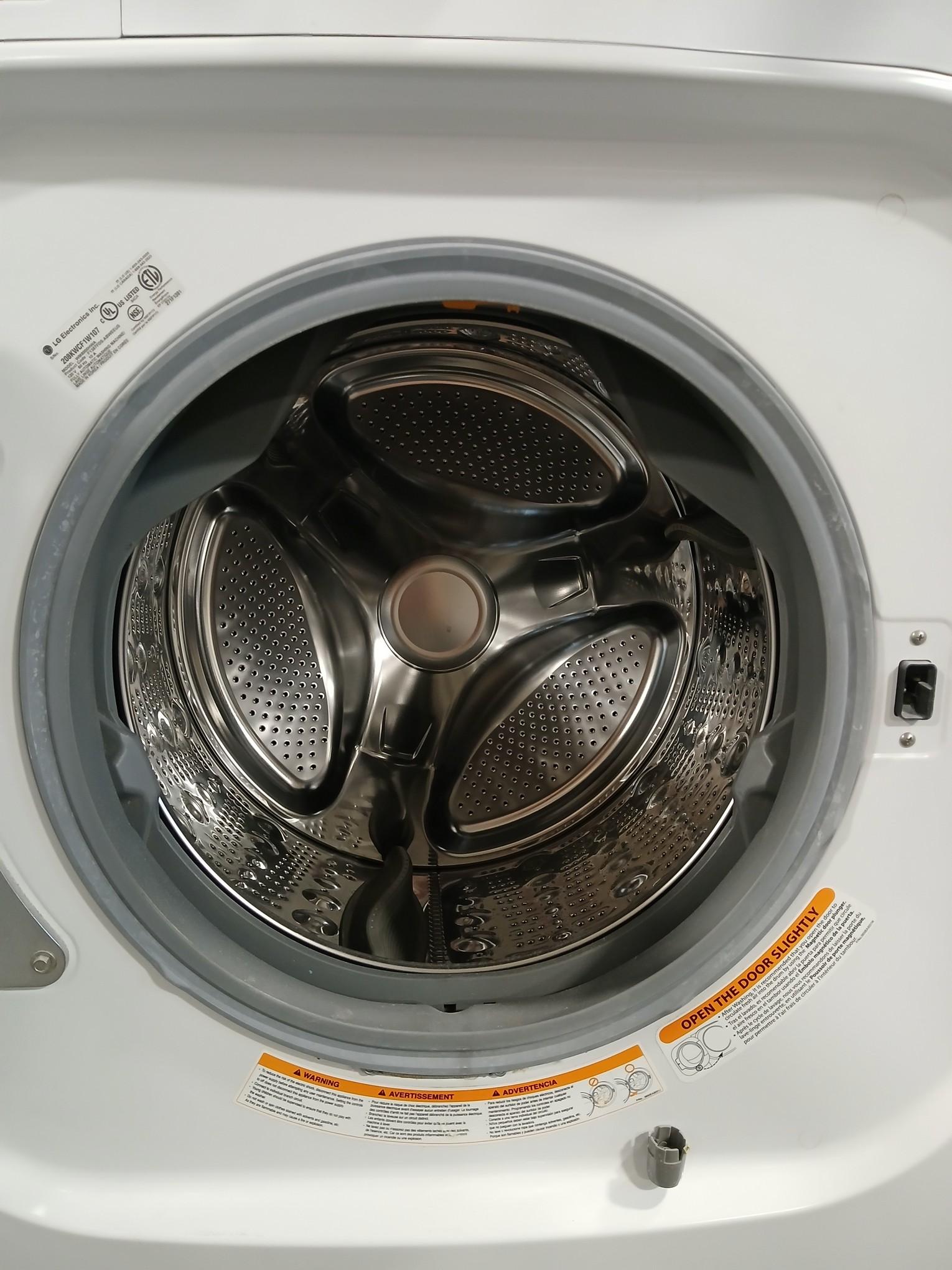 LG ELECTRONICS Inc. Fully Automatic Washing Machine Model WM8000HWA - Front Loading LARGE Washing Ma