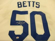 Mookie Betts of the LA Dodgers signed autographed baseball jersey PAAS COA 469