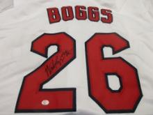 Wade Boggs of the Boston Red Sox signed autographed baseball jersey PAAS COA 830