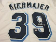 Kevin Kiermaier of the Tampa Bay Rays signed autographed baseball jersey PAAS COA 357