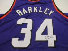 Charles Barkley of the Phoenix Suns signed autographed basketball jersey PAAS COA 385