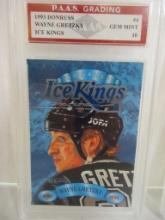 Wayne Gretzky LA Kings 1993 Donruss Ice Kings #4 graded PAAS Gem Mint 10