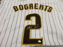 Xander Bogaerts of the San Diego Padres signed autographed baseball jersey PAAS COA 494