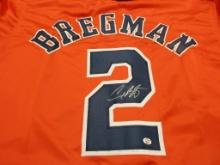 Alex Bregman of the Houston Astros signed autographed baseball jersey PAAS COA 297