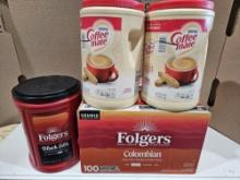 Coffee Lot - FOLGERS Classic Roast / Coffee Mate / Folgers Colombian Pods