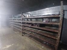 12' Pallet Racking in Walk In Cooler / (6) Shelf Pallet Racking - Please see pics for additional spe