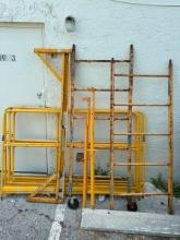 Yellow Scaffolding Parts