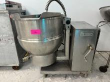 GROEN 40 Qt Steam Jacketed Tilting Kettle / Electric Tilting Kettle - Electric Tilting Kettle. Pleas