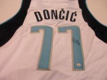 Luka Doncic of the Dallas Mavericks signed autographed basketball jersey PAAS COA 688