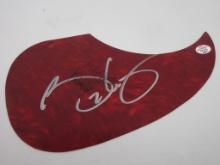 Brain May signed autographed guitar pick guard PAAS COA 577