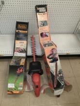 Black & Decker 20 and 18 in Trimmer -Corded
