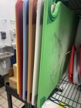 large and small color-coded Cutting boards