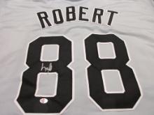 Luis Robert of the Chicago White Sox signed autographed baseball jersey PAAS COA 099